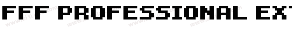 FFF Professional Extended字体转换